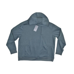 NEW VRST Men's Pinnacle Fleece Hoodie Green Dusk Activewear Size 2XL XXL